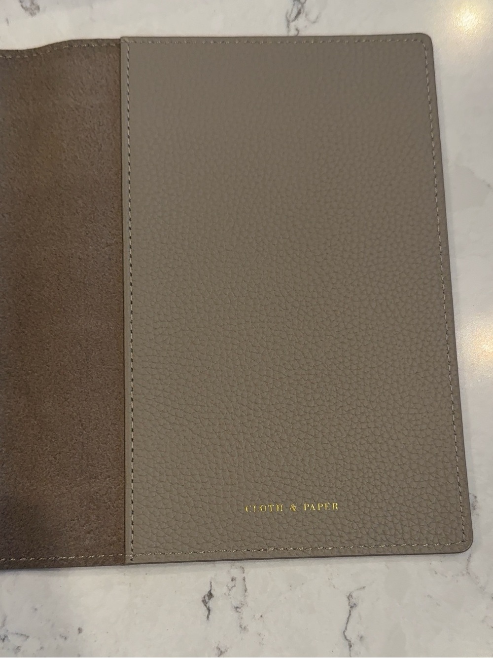Cloth & Paper Bundle Vegan Leather Suede Planner Cover A5 - Picture 5 of 12